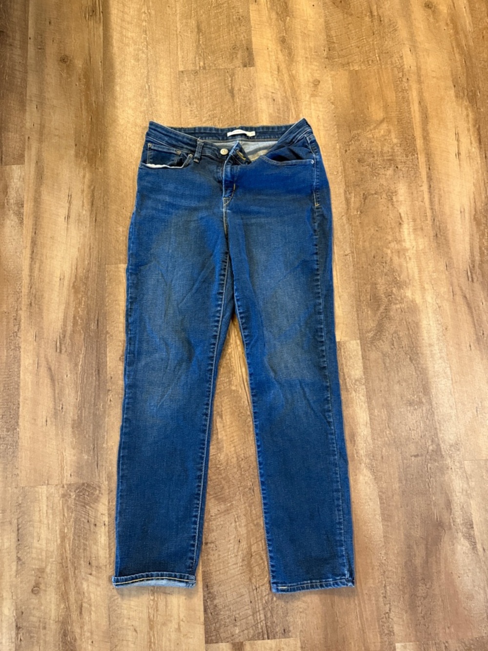 LEVI’S Women's Skinny Jeans in Dark Blue
